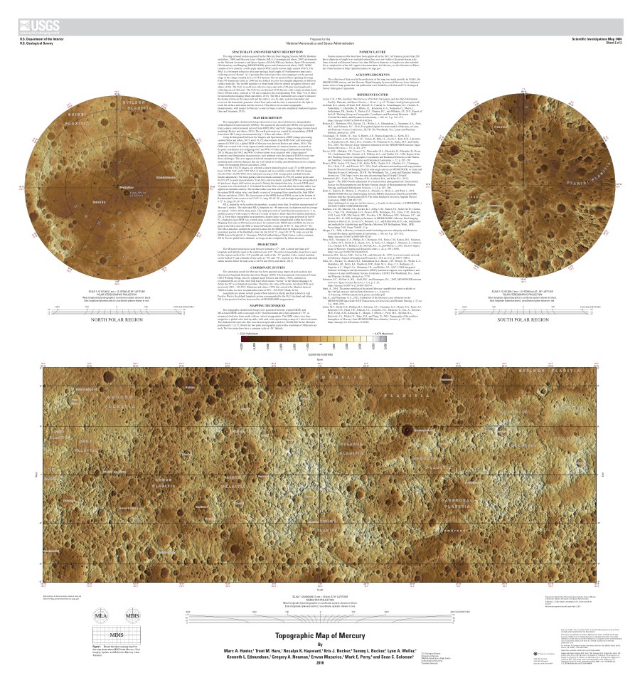 Image map of Mercury
