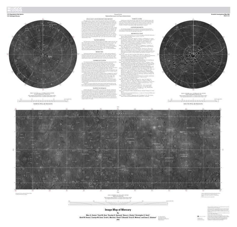 Image map of Mercury
