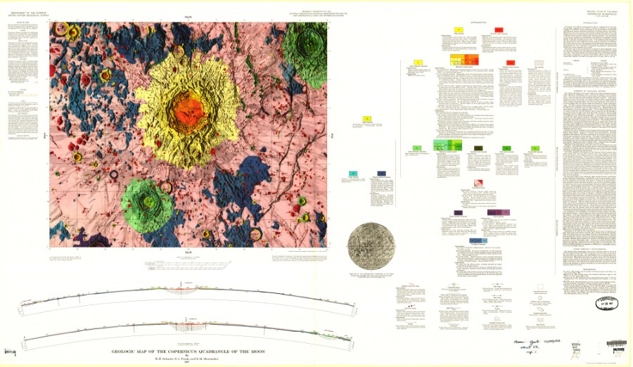 Geologic Map of the Copernicus Quadrangle of the Moon