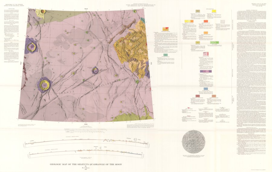 Geologic Map of the Seleucus Quadrangle of the Moon