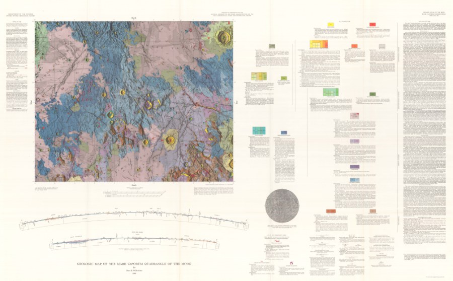 Geologic Map of the Mare Vaporum Quadrangle of the Moon