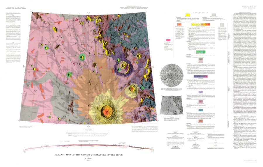 Geologic Map of the Cassini Quadrangle of the Moon