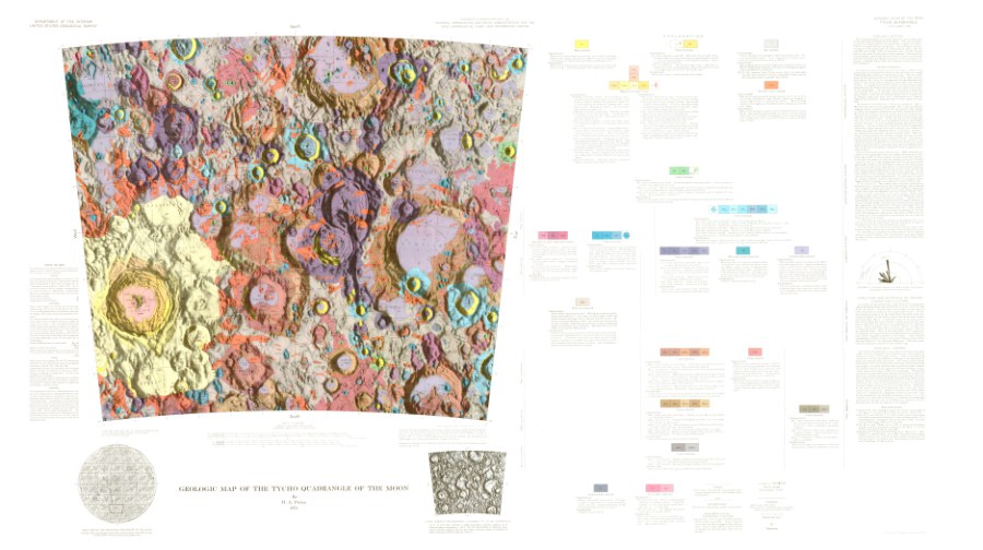 Geologic Map of the Tycho Quadrangle of the Moon