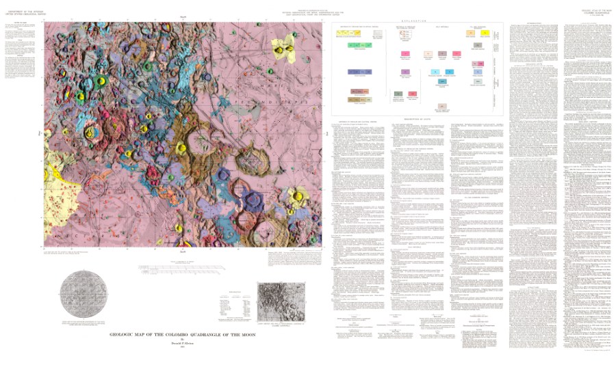 Geologic Map of the Colombo Quadrangle of the Moon