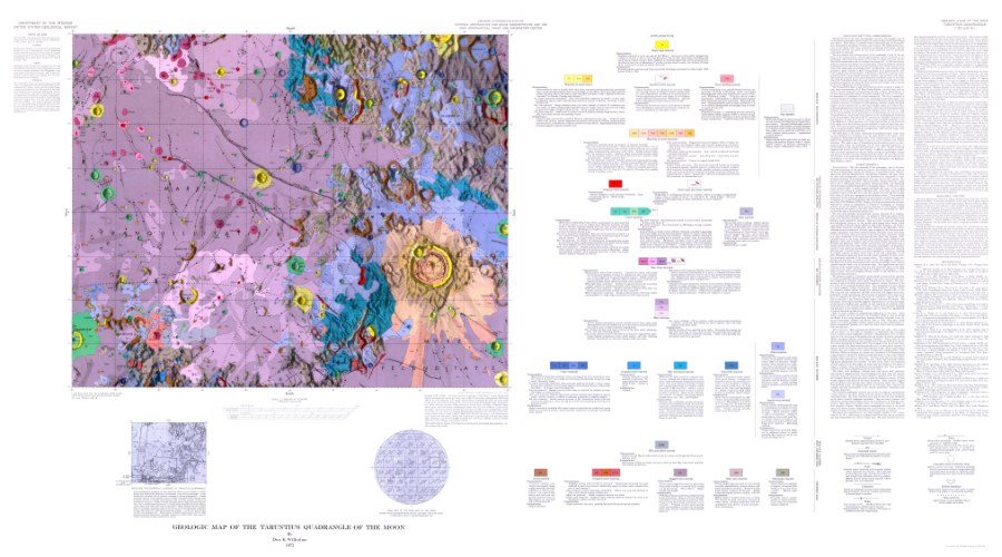 Geologic Map of the Taruntius Quadrangle of the Moon