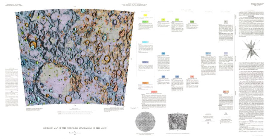 Geologic Map of the Schickard Quadrangle of the Moon
