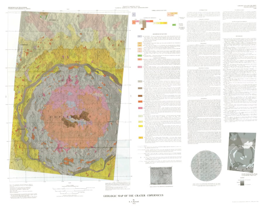 Geologic Map of the Crater Copernicus