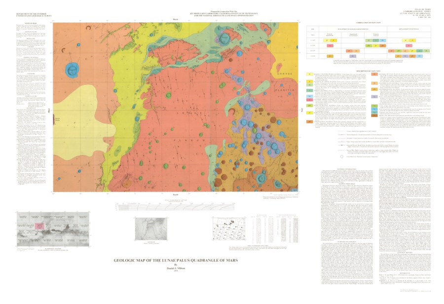 Geologic Map of the Lunae Palus Quadrangle of Mars