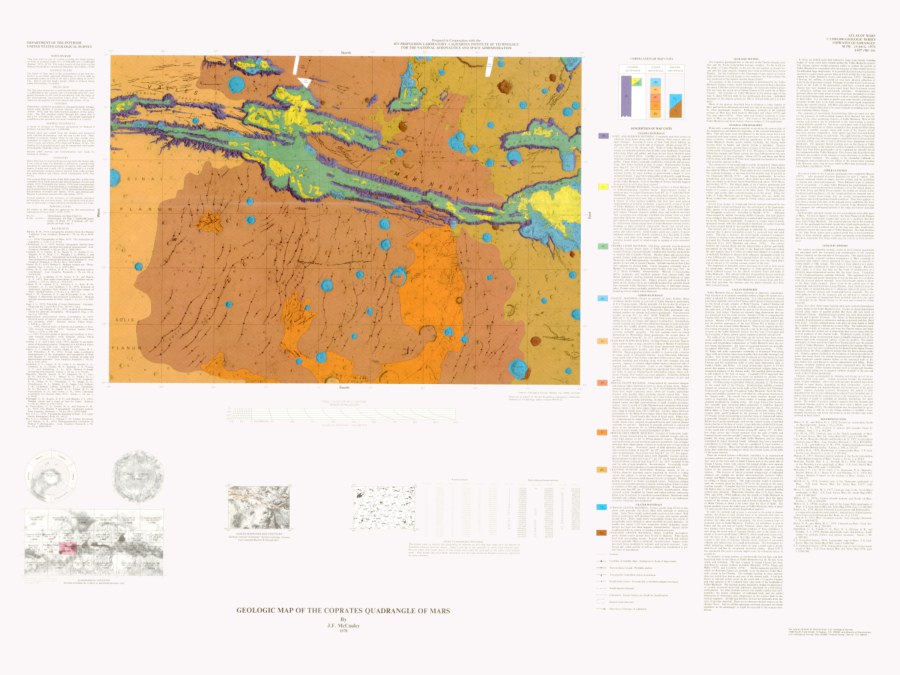 Geologic Map of the Coprates Quadrangle of Mars