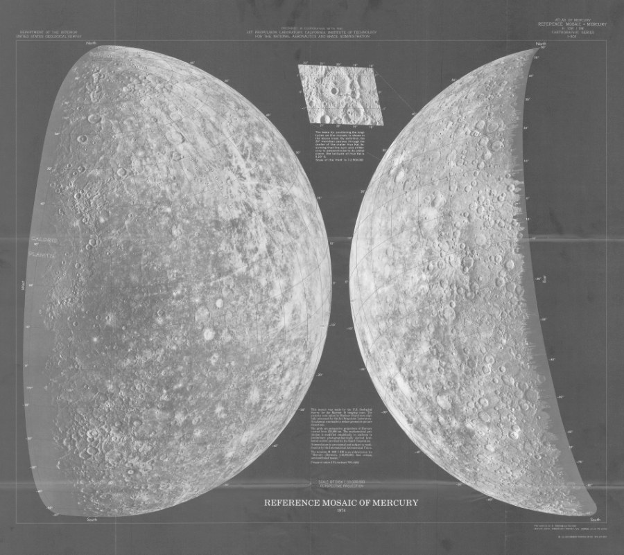 Reference Mosaic of Mercury