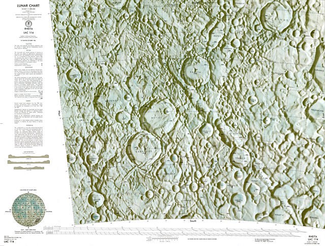 Lunar Chart - Rheita