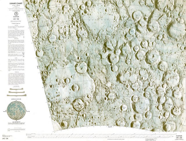 Lunar Chart - Clavius