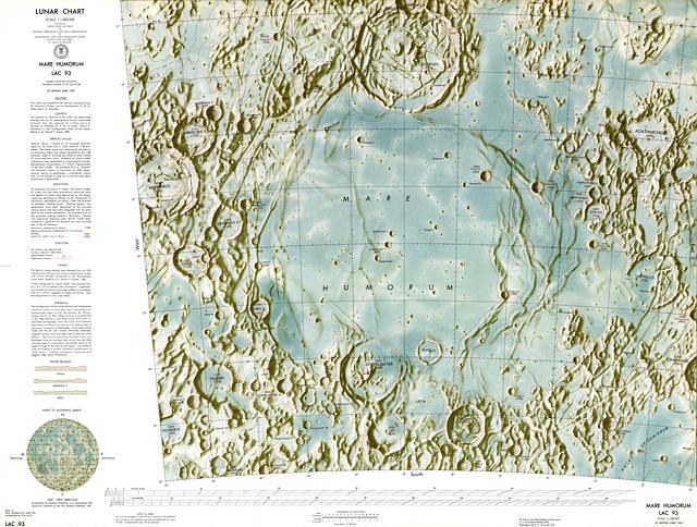 Lunar Chart - Mare Humorum