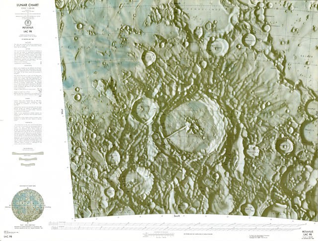 Lunar Chart - Petavius