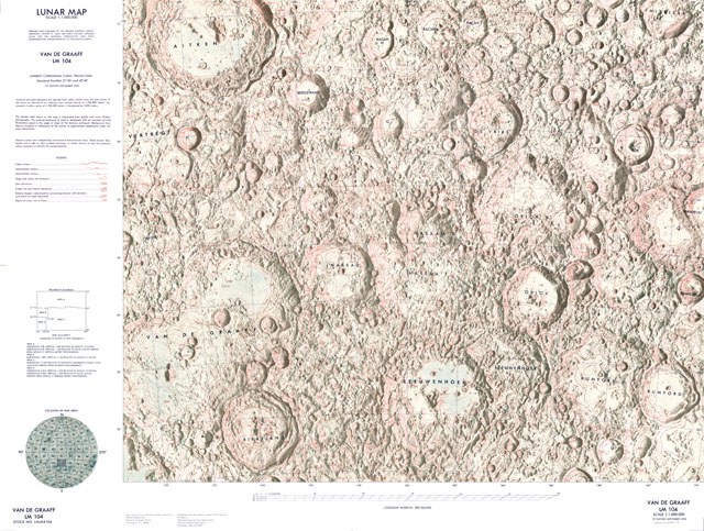 Lunar Map - Van de Graaff