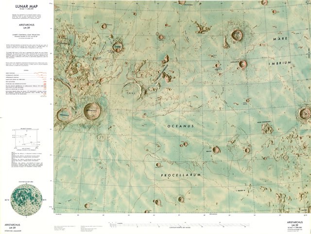 Lunar Map - Aristarchus