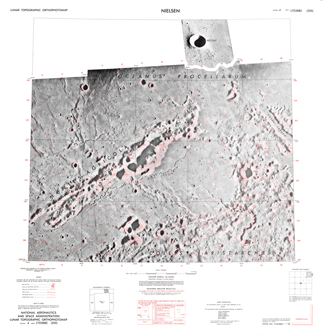 Lunar Topographic Orthophotomap - Nielsen