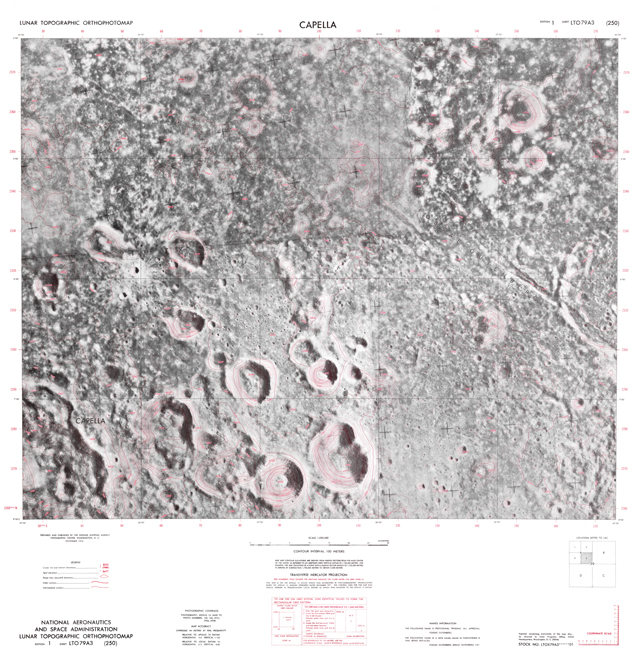 Lunar Topographic Orthophotomap - Capella