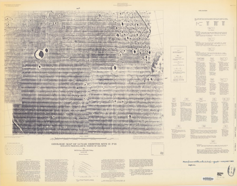 Geologic Map of the Ellipse West One Area Map Set