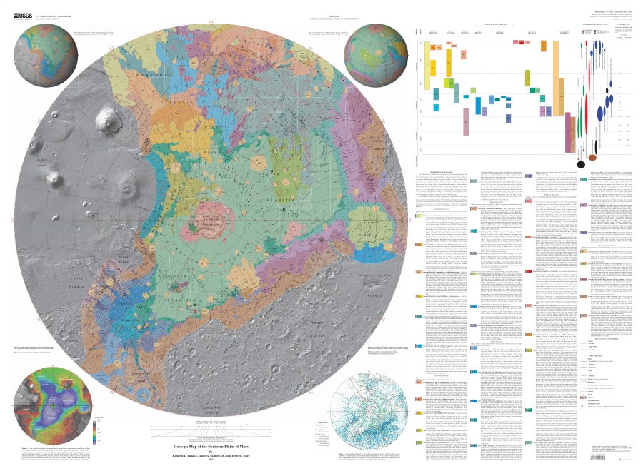 Geologic Map of the Northern Plains of Mars
