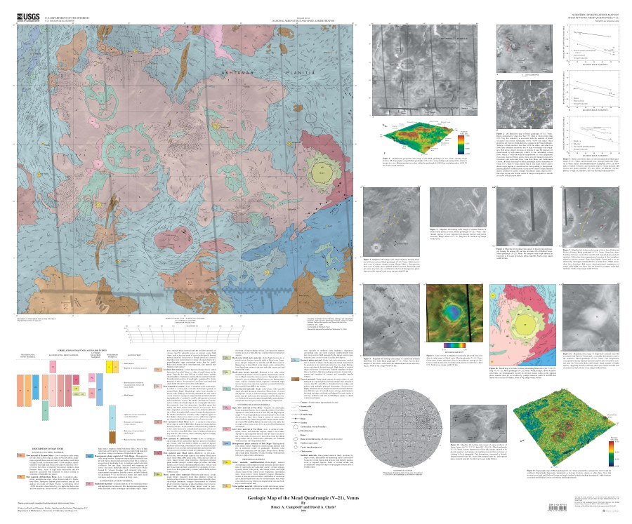 Geologic Map of the Mead Quadrangle (V-21), Venus