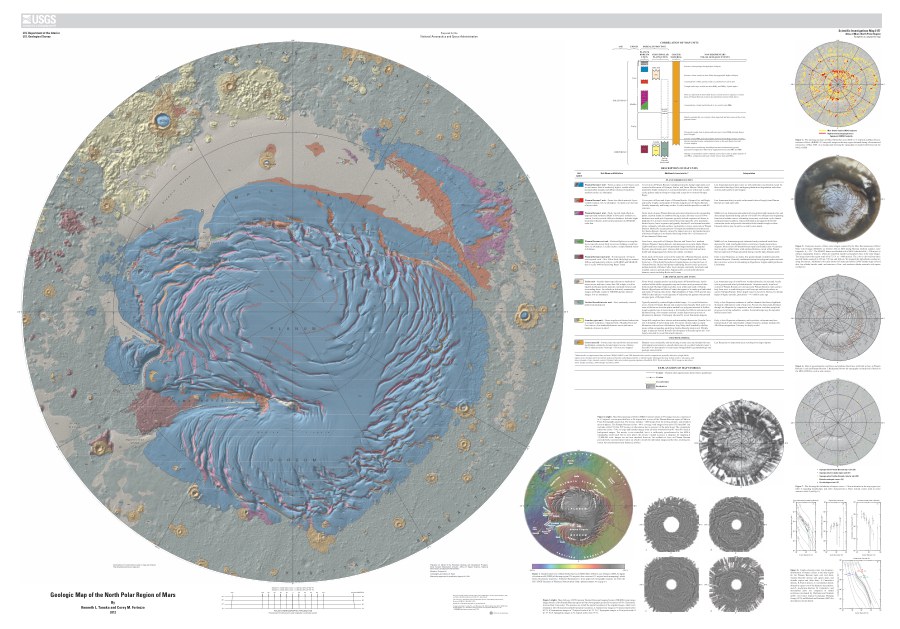 Geologic Map of the North Polar Region of Mars
