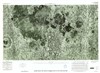 Shaded Relief and Surface Markings Map of the Lunar Near Side