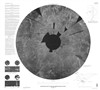 Altimetric radar image map of the Lada Terra region of Venus